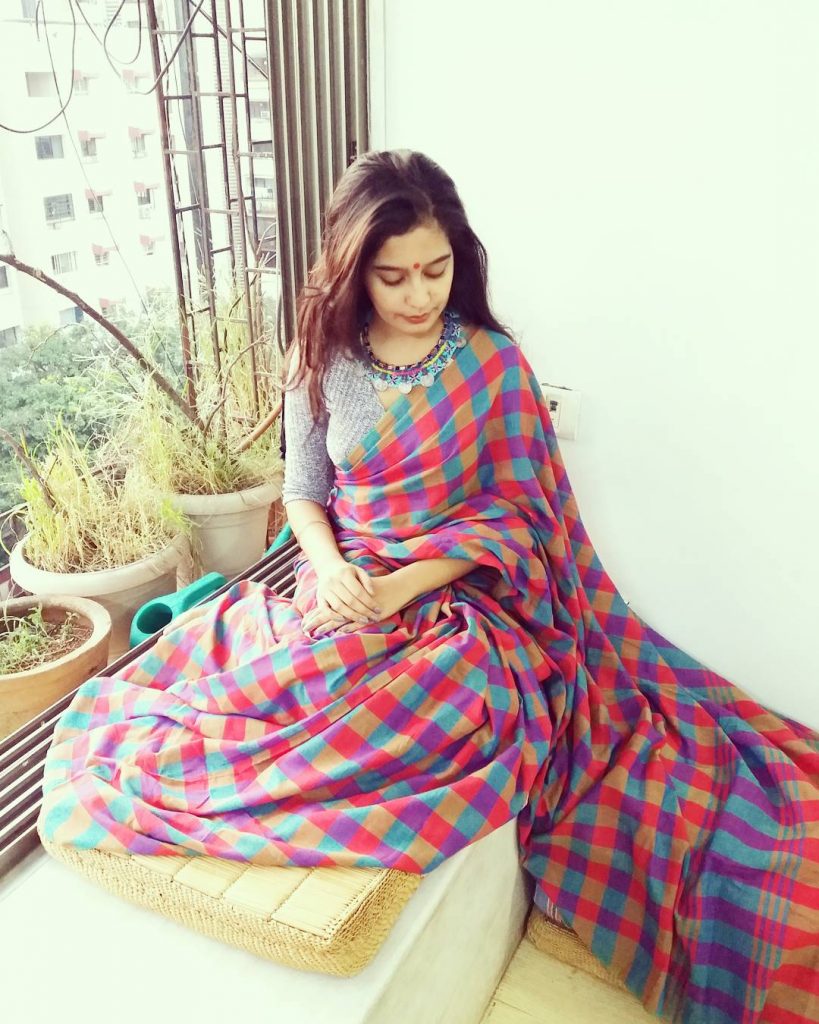 Buy gamcha hot sale saree online