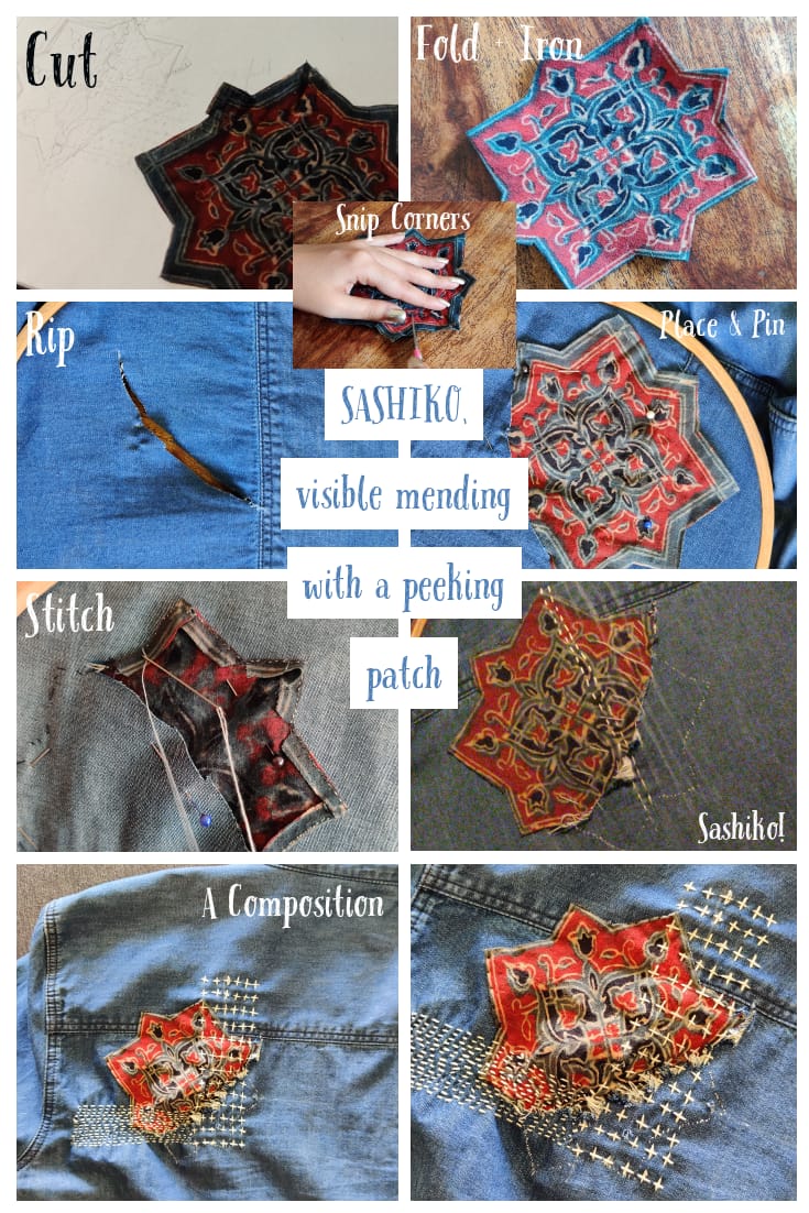 Sashiko Visible Mending